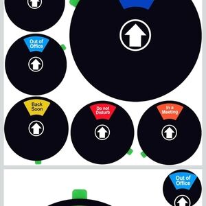 Office Door Signs Set